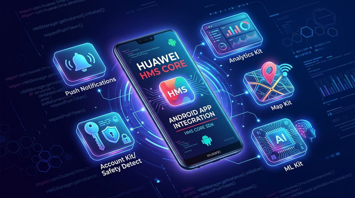 📱 Complete Guide: Integrating Huawei HMS Core into Your Android App