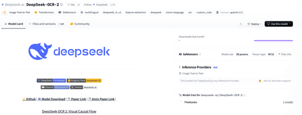 🐋 DeepSeek-OCR 2 Takes First Place Again! AI Reads Like a Human, Pioneers "Causal Flow" Visual Reasoning